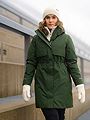 Twentyfour Mode Mia Warm Parkas Olivensort