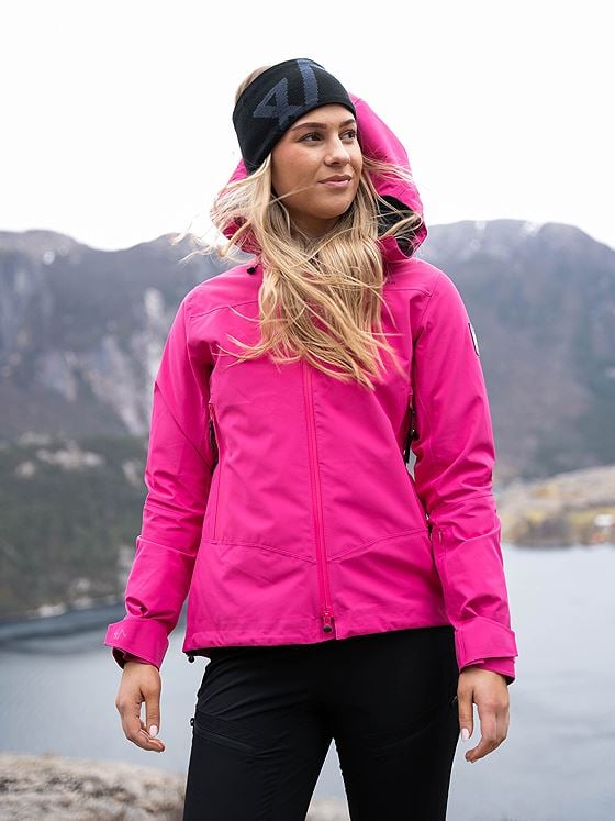 Twentyfour Isbre 3 Lags Skalljakke Dyprosa