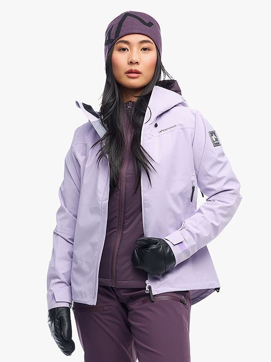 Twentyfour Isbre 3 Lags Skalljakke Lavendel