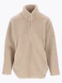 Twentyfour Mode Pile Half Zip Lys beige