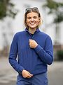 Twentyfour Mode Half Zip Fleece Indigo