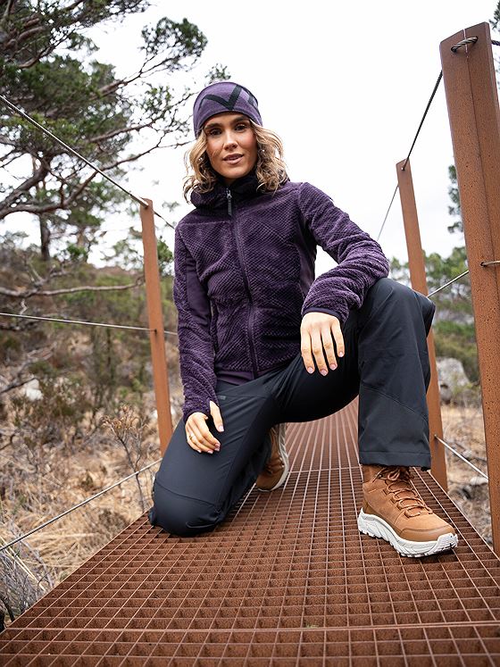 Twentyfour Isbre Air Fleece Lilla