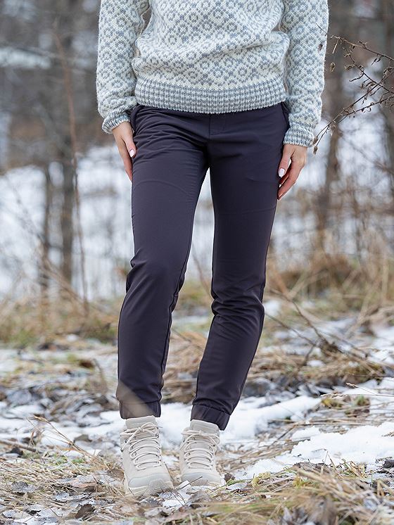 Twentyfour Mode Warm Light Softshell bukse Mørk Brun