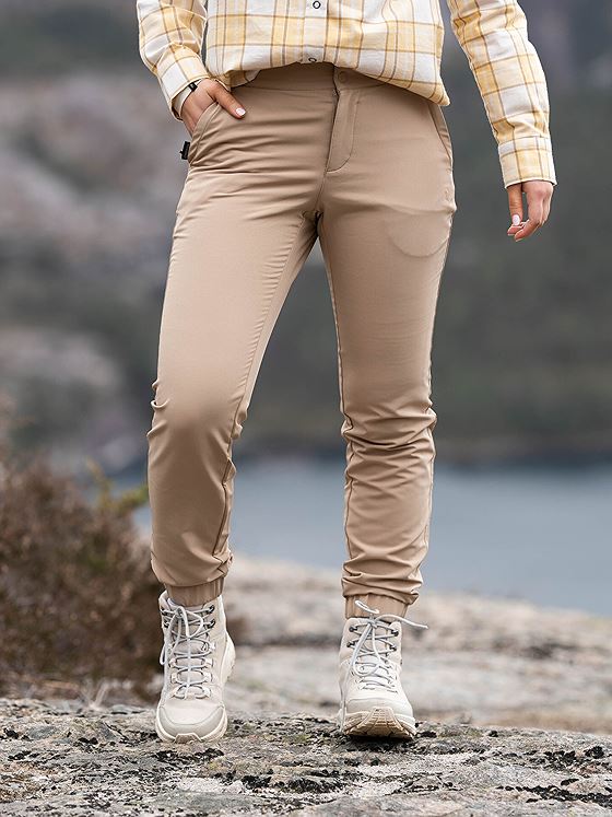 Twentyfour Mode Warm Light Softshell bukse Sand