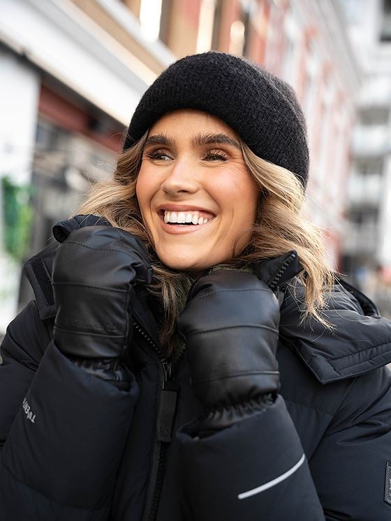 Twentyfour Mode Skinnvott Sort