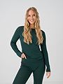 Twentyfour Finse Merino Long Sleeve Topp Mørk Grønn
