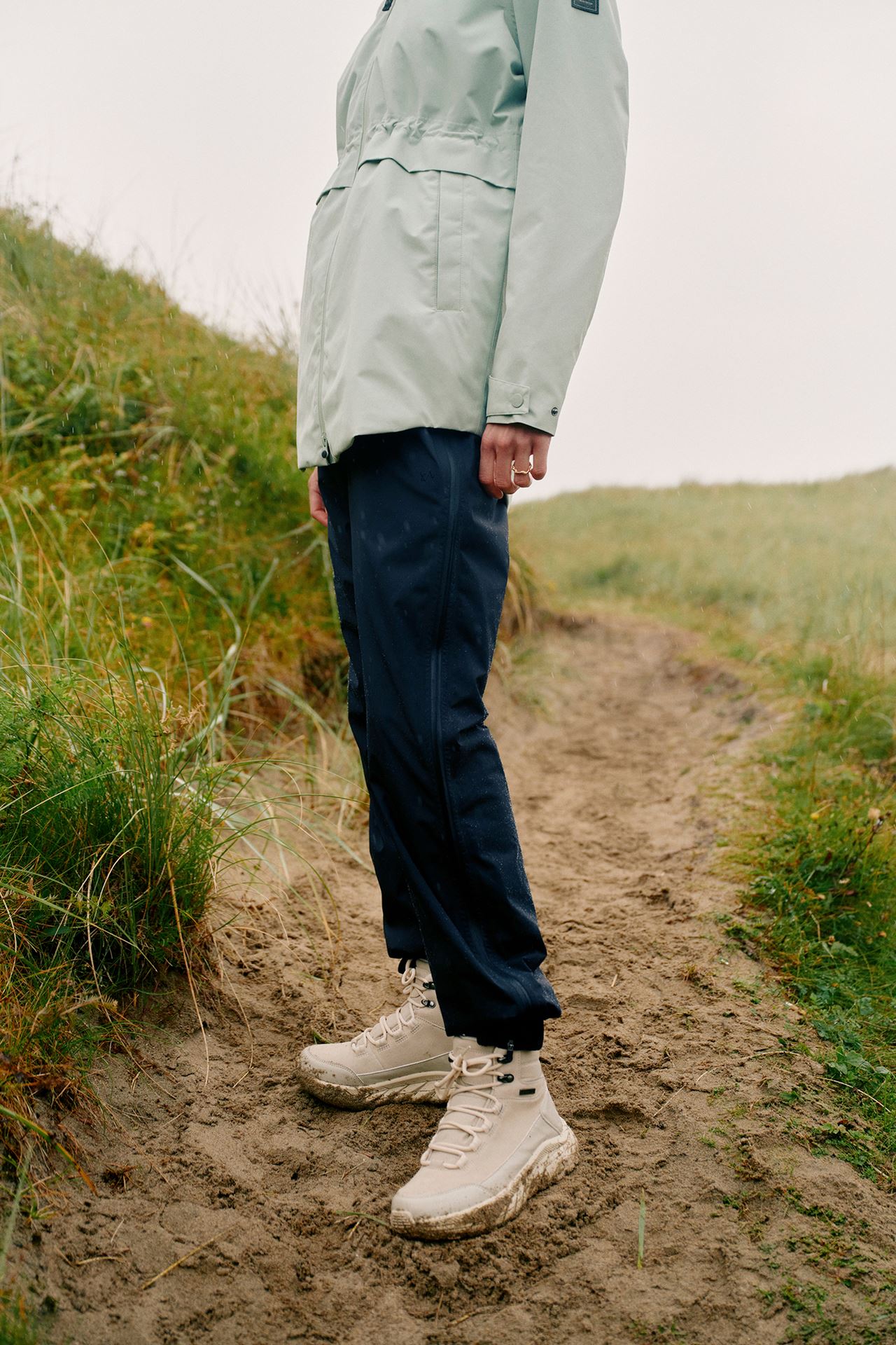 Twentyfour Mode Loosefit Skallbukse Marine