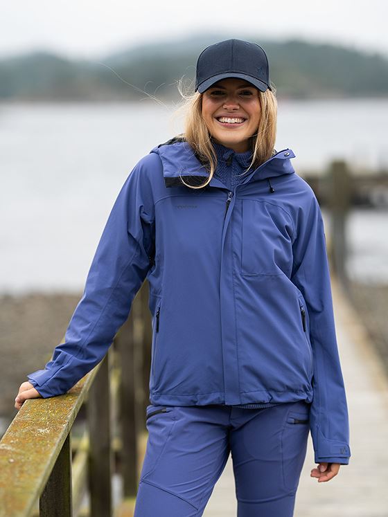 Twentyfour Venture Skalljakke Indigo