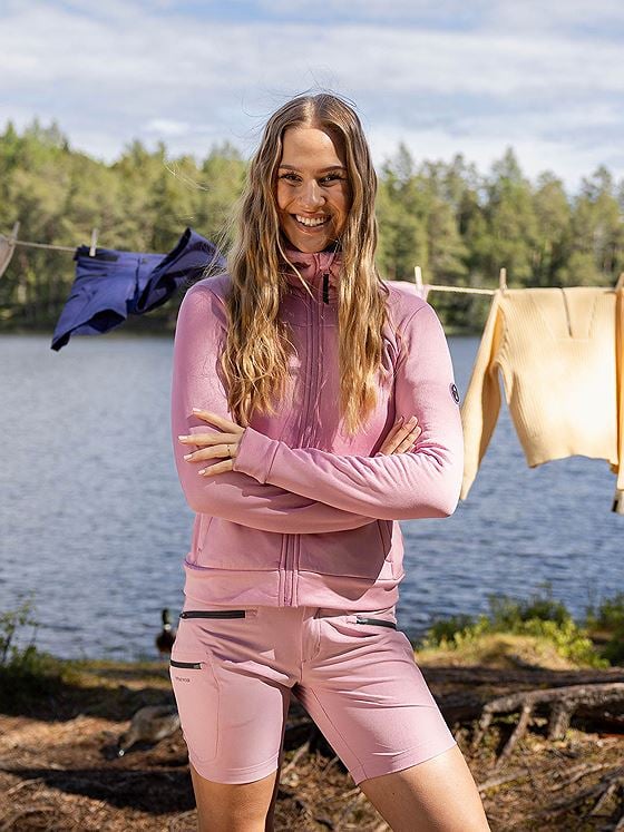 Twentyfour Venture Air Hoodie Støvrosa