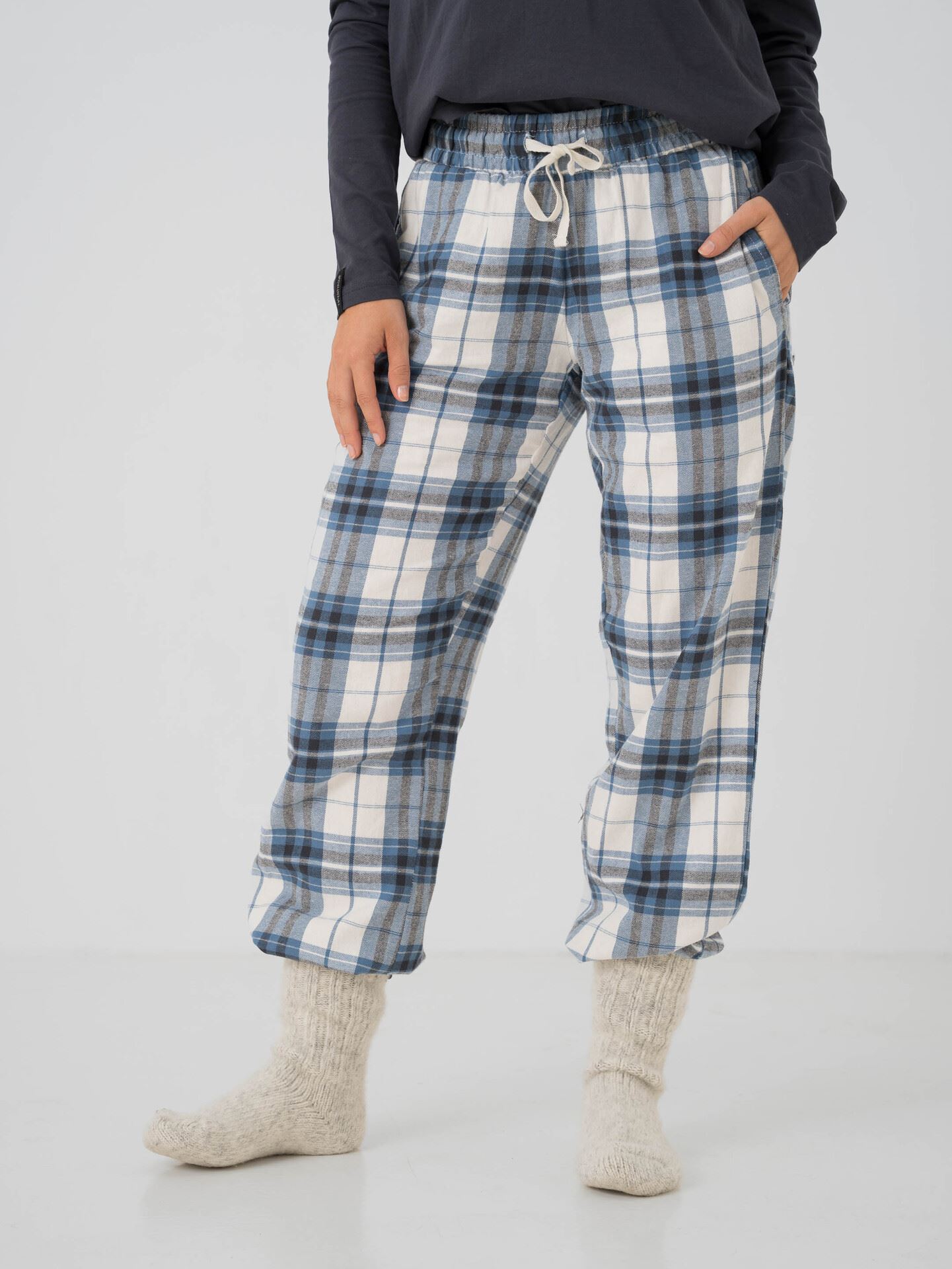 Twentyfour Dreamy Pyjamas Pant Mellomblå