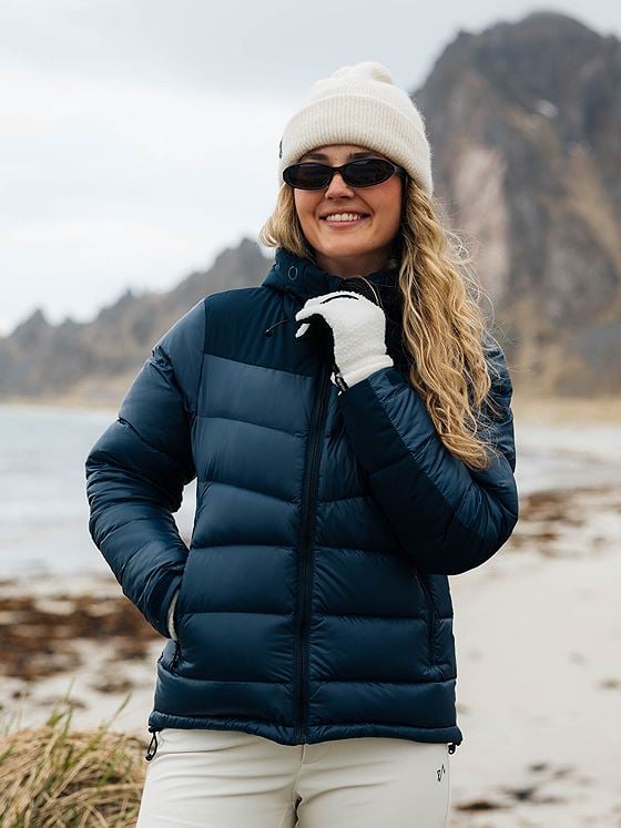Twentyfour Aurora Warm Dunjakke Marine