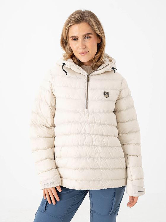 Twentyfour Aurora Primaloft Anorakk Kollen Gråhvit