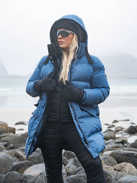 Twentyfour Aurora Expedition Parka Gråblå
