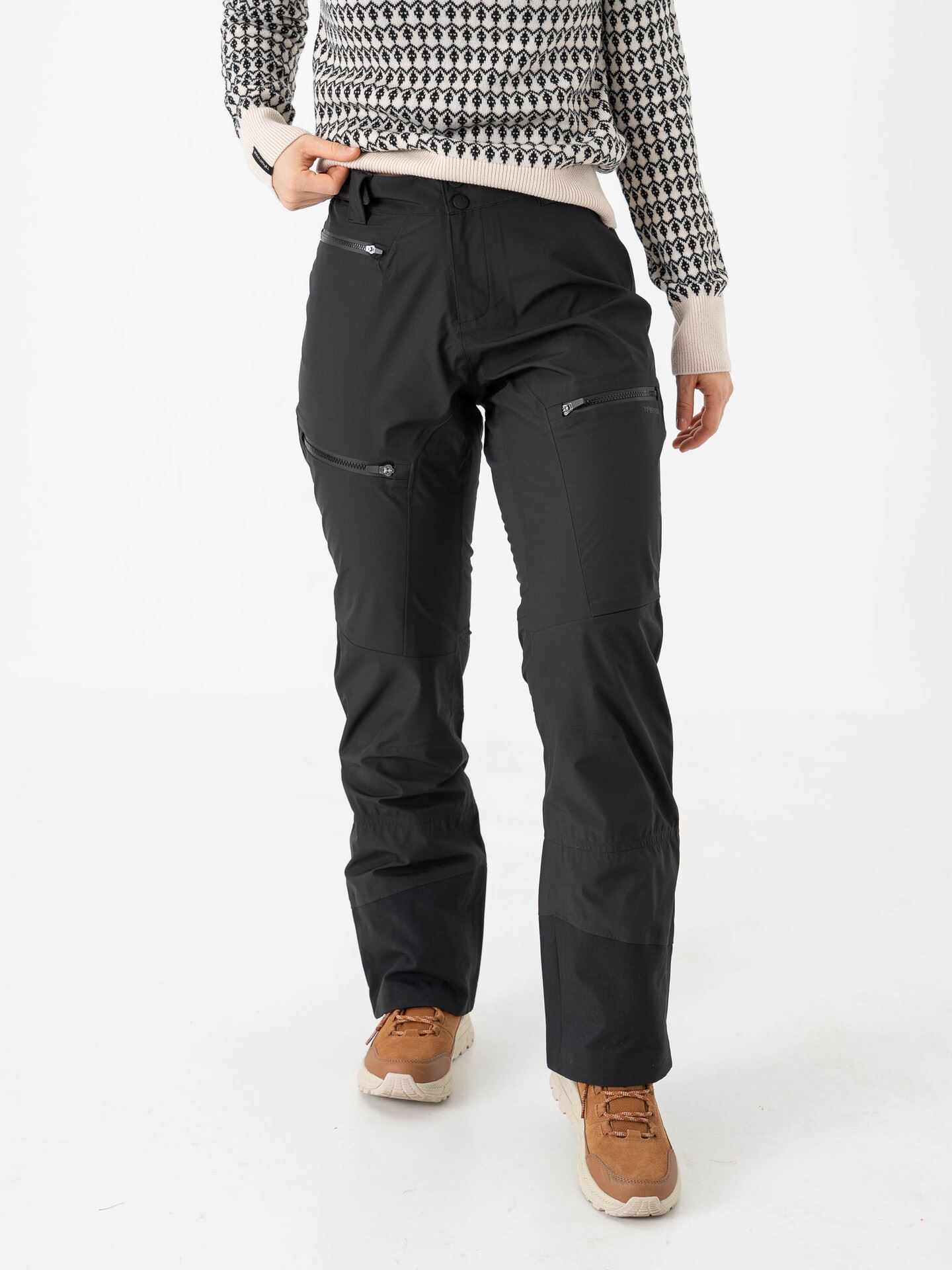 Twentyfour Aurora 3-Lags Skallbukse Sort