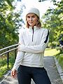 Twentyfour Aurora Half Zip Genser Gråhvit