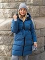 Twentyfour Mode Milla Parka Gråblå