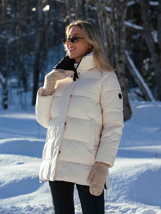 Twentyfour Mode Nea Parka Gråhvit