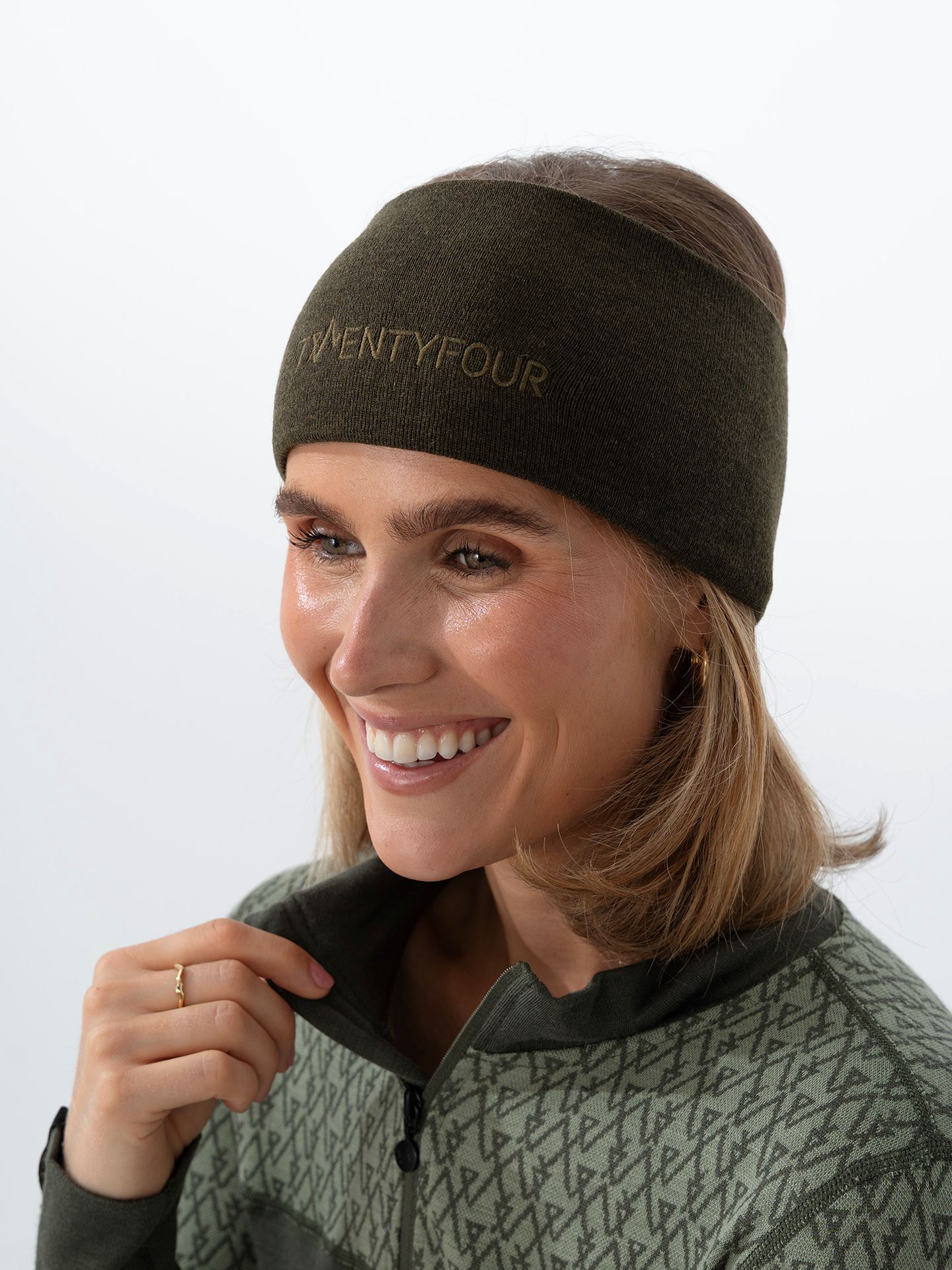 Twentyfour Aurora Basic Pannebånd Mørk Oliven