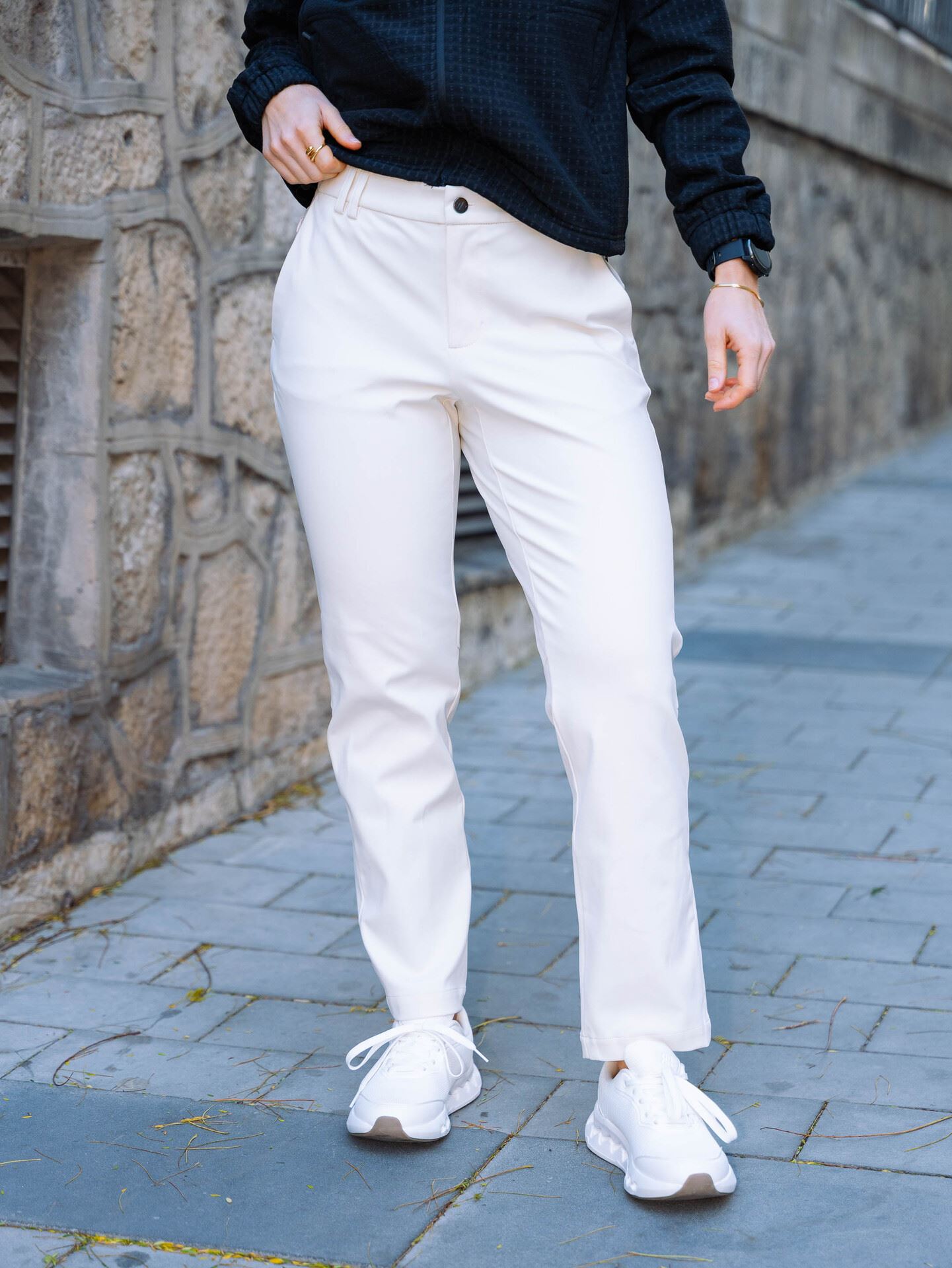 Twentyfour Mode Flex Softshell Bukse Gråhvit