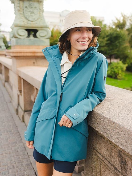 Twentyfour Mode 2-Lags Skalljakke Blågrønn