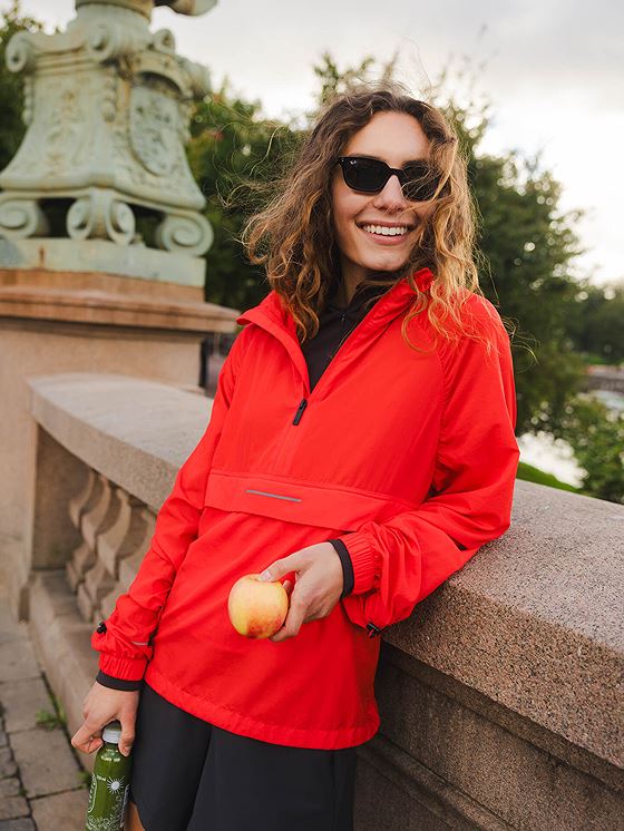 Twentyfour Nina Vind Anorakk Klar Rød