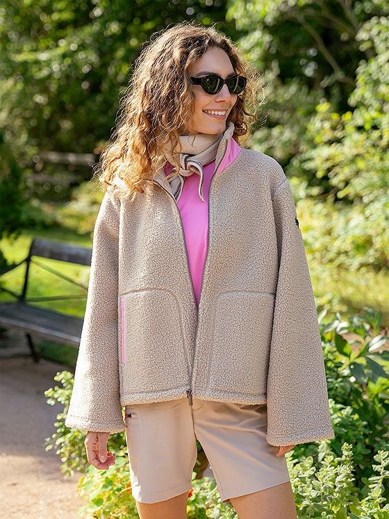 Twentyfour Popsi Pile Jakke Beige