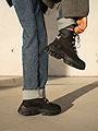 Timberland Adley Way Sneaker Boot Black Nubuck