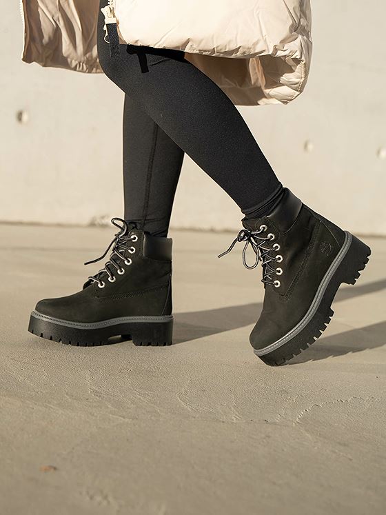 Timberland Stone Street 6 Inch Waterproof Black