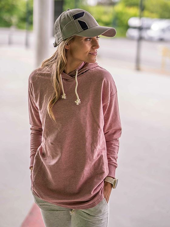 Tufte Lunde Hoodie Sweater W Pink