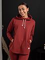 Tufte W Puffin Hoodie Sweater Red