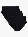 Under Armour Pure Stretch NS Hipster 3pk Black