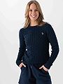 U.S. Polo Assn. Madeline Regular Knit Dark Sapphire