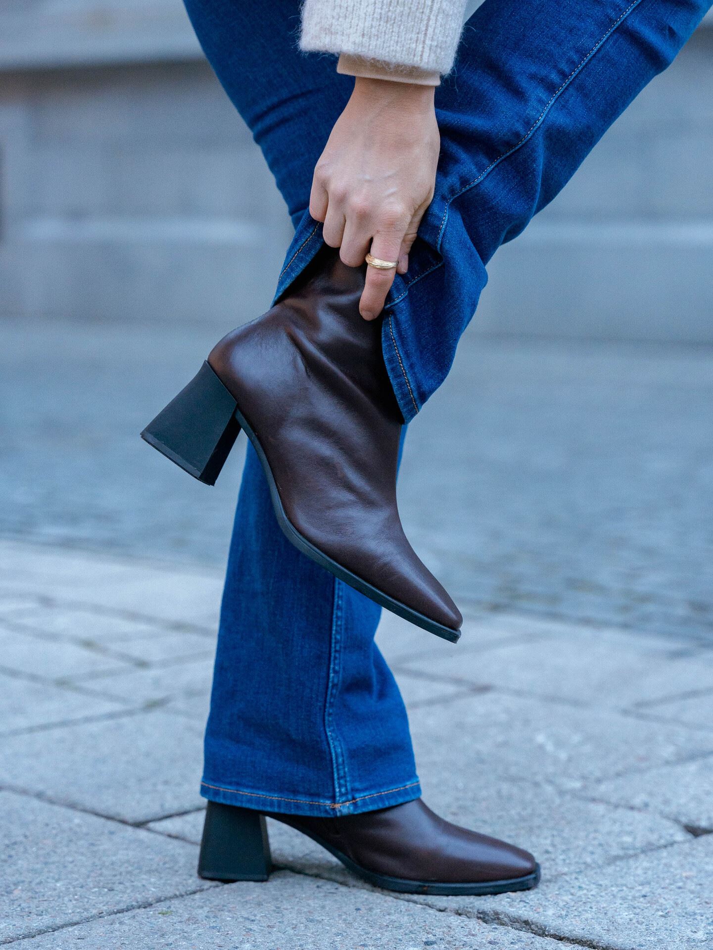 Vagabond Hedda Boots Chocolate