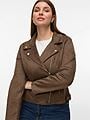 Vero Moda Curve Jose Short Jacket Brun / Chocolate Chip