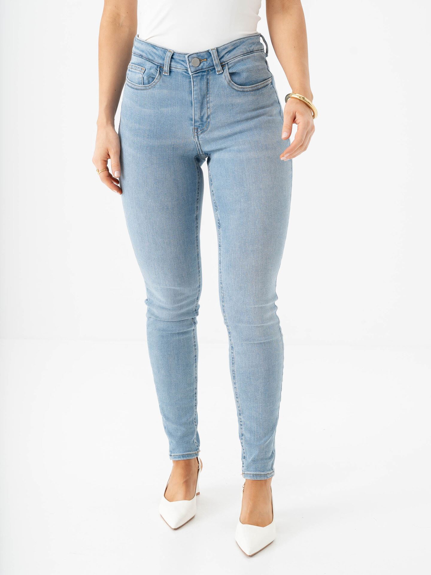 Vila Sarah Skinny Jeans Light Blue Denim Wash
