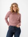Vero Moda Doffy Long Sleeve O-Neck Blouse Rosa