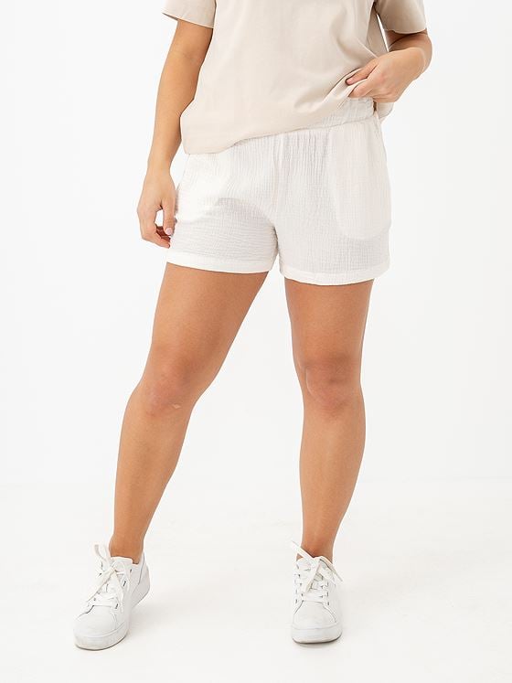 Vero Moda Natali High Waist Shorts Snow White