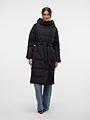 Vero Moda Leonie Long Down Coat Black