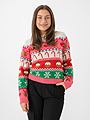 Vero Moda New Christmas Stuff Long Sleeve O-Neck XMAS Birch