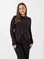 Vero Moda Aware Long Sleeve O-Neck Knit Cardigan Chocolate torte