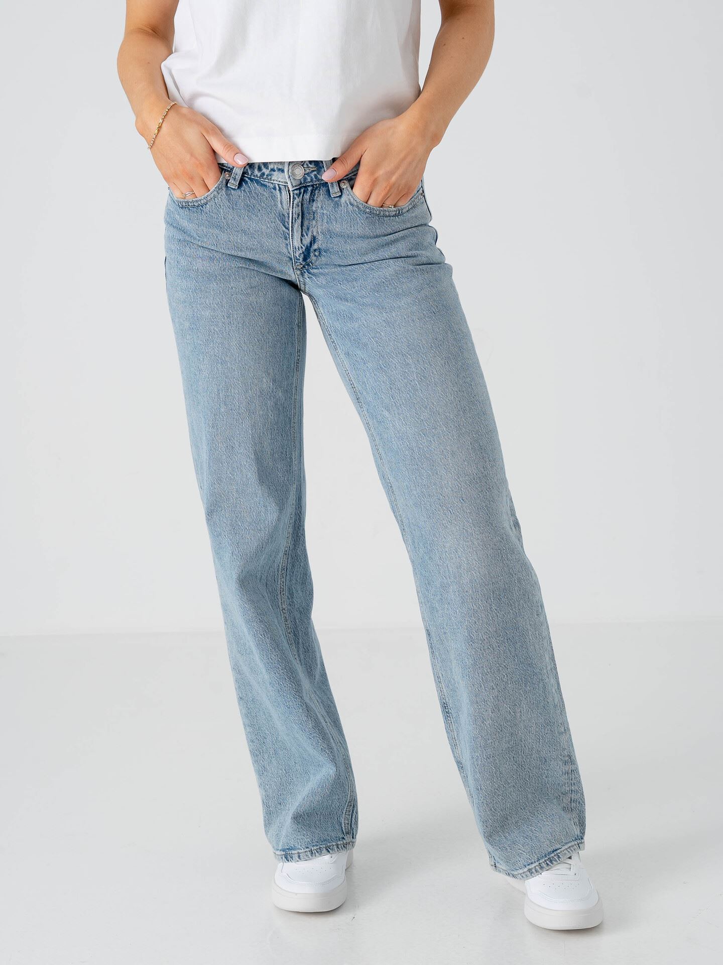 Vero Moda Tessa Wide Jeans Light Blue Denim