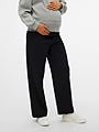 Vero Moda Maternity Becky High Waist Pull On Jersey Pant Black