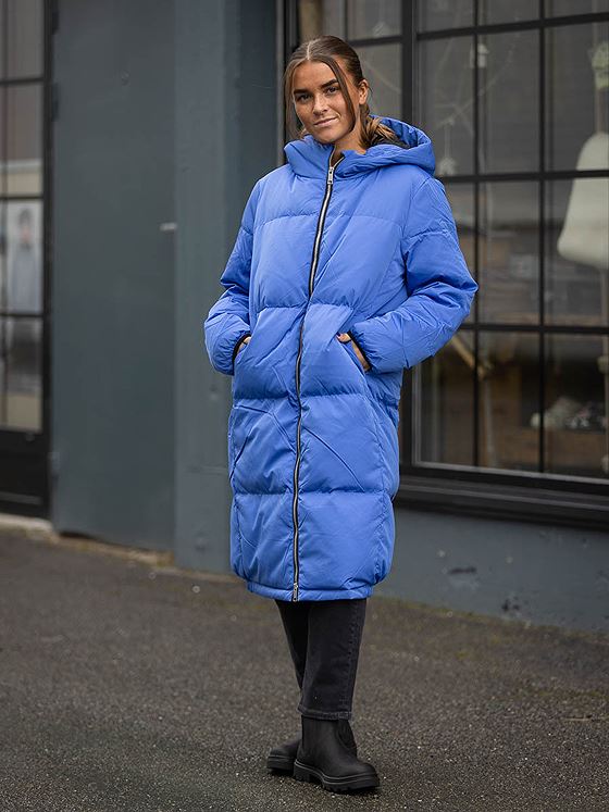 Y.A.S Millys Down Jacket Dazzling Blue