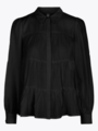 Y.A.S Pala Long Sleeve Shirt Black