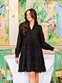 Y.A.S Holi Long Sleeve Dress Black
