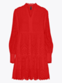 Y.A.S Holi Long Sleeve Dress Fiery Red