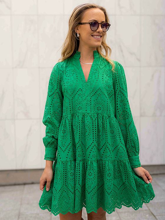 Y.A.S Holi Long Sleeve Dress Jelly Bean