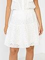 Y.A.S Jimbo High Waist Skirt Star White - Get Inspired Exclusive Collection