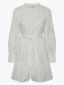 Y.A.S Zira Long Sleeve Shirt Dress Star White