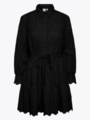 Y.A.S Holi Long Sleeve Belt Dress Black
